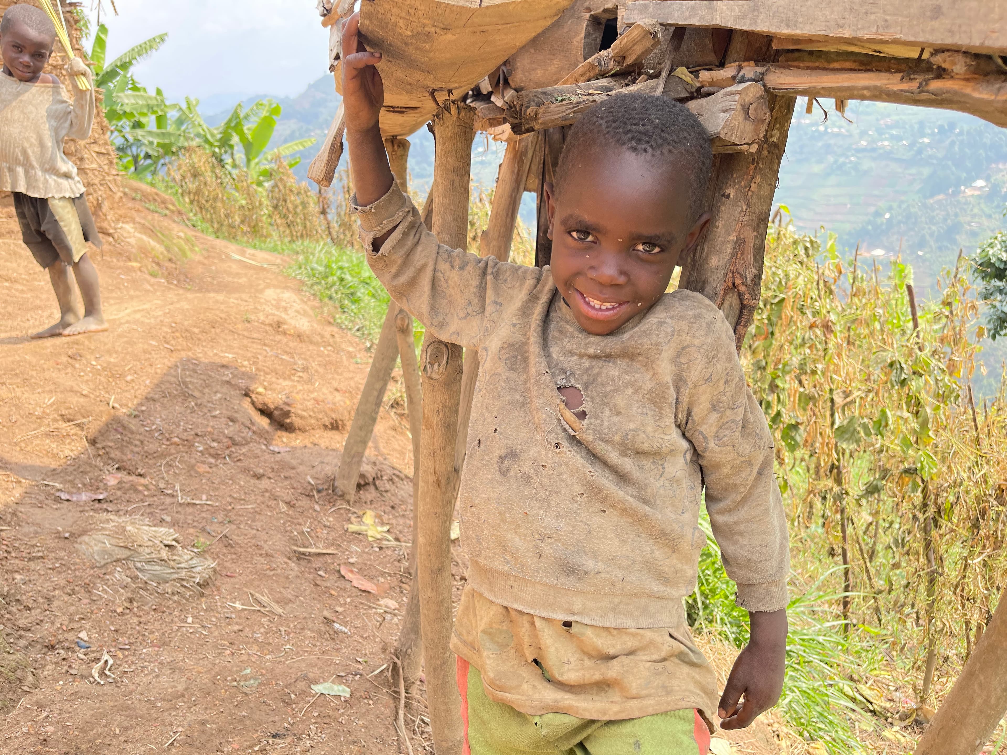 A batwa child